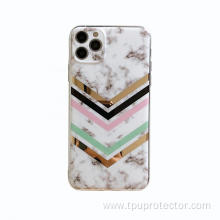 Geometric Patterns Silicone Phone Case for iPhone 12